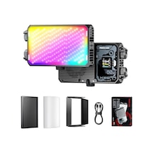 Photoolex X2077 Pro 80w Rgb Profesyonel Video Fotoğraf Led Panel Işık - Ls-123
