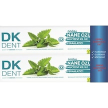 Dermokil Dk Dent Nane Özlü Mucizevi Kil ile Ferahlatıcı Diş Macunu 2 x 75 ML