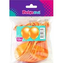 TMT8709 Metalik Turuncu 12 inç 12li -Balonevi