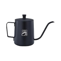 Mini Kettle - Drip Pot 600 Ml, Dayanıklı Kamp Ekipmanları, Kamp Aksesuarları, Açık Hava Sporları, Doğa Sporları, Yürüyüş, Kamp Mutfağı, Kamp Malzemeleri Acı Kahverengi