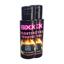 Sıxx 2 Adet Erkeklere Özel Cinselkrem Gereken Destek 60 Ml