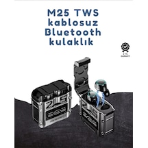 Ergonomik - 665 - Tasarımlı Bluetooth Kulaklık Suya Dalı - Matxzngz - Dokunmatik Kontrollü