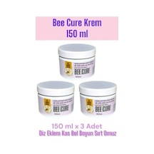 Bee Cure Krem Ağrılarınız Için Vücut Ve Bölgesel Bakım 150 Ml X 3 Adet