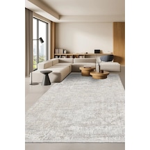 Nistanbul Nis-048 Desen 3 Gri/vizon/beyaz Salon, Oturma Odası Ve Yatak Odası Halısı