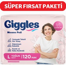 Giggles Kadın Mesane Pedi Large Yoğun 120 Adet