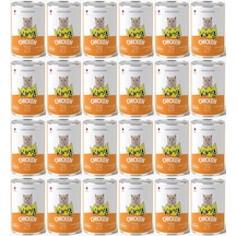 King Et Parçacıklı Tavuklu Yavru Kedi Konserve 400 Gr 24 Adet