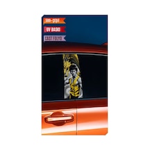 Araç Kapı Direk Kaplama Folyosu Bruce Lee Desenli Sağ Sol Takım 2 Adet - 22x50 Cm Görsel - 785710760