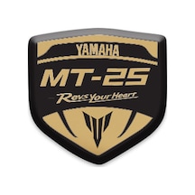 Mt 25 3d Kabartmalı Siperlik Camı Sticker 2