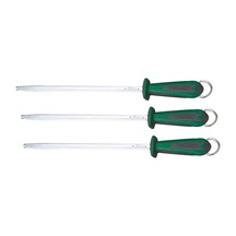 Fischer Masat Çelik Yuvarlak 30 Cm, Yeşil Saplı