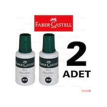 Faber Castell Fırçalı Sıvı Düzeltici Daksil daktil 2 Adet