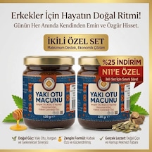 2 X 420 Gr Yakı Otu Macunu Erkekler Için Yaşam Konforuna Destek Bitkisel Macun