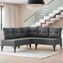 Garaj Home Lavin Köşe Takımı - Antrasit Diğer