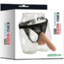 Hızlı Express Cyber 22 Cm Belden Bağlamalı Realistik Protez Penis Strapon Dildo