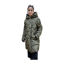 Benitto Kids Kız Çocuk Kapüşonlu Kaban 51329 Haki