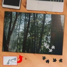 Ormandaki Ağaçlar 240 Parça Puzzle Yapboz Tablo-67821