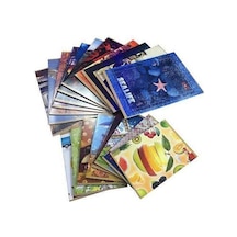 100 Yaprak Kareli A4 Defter Sevinç Dz.12Li Çok Renkli