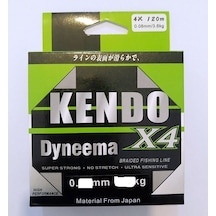 Kendo Dynema 4 Örgü 0,06Mm 120Mt Yeni(Green)