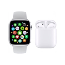 Akıllı Saat Smart Watch T500 12 Kablosuz Kulaklık 2'li