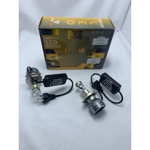 Vr Pro H4 Mega Mercekli Led Far Ampülü 22 Bin Lümen 75w