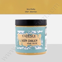 Cadence Very Chalky Mobilya Boyası 500 Ml. Ch27 Oksit Sarı