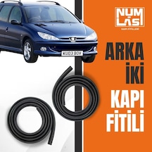 Peugeot 206 Station Wagon Arka Iki Kapı Fitili-a Kalite-numlas-nm3693