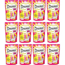Dreamies Mix Sığır Etli ve Peynirli Kedi Ödül Bisküvisi 12 x 60 G