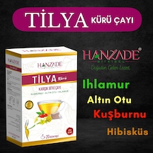 Tilya Kürü Form Çayı Kuşburnu Altın Otu Ihlamur 20 Süzen Poşet