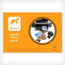 Rovi Everyday Parlak Fotoğraf Kağıdı - 200Gsm - 50Yp - 10X15