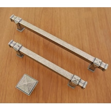 Azimkarhirdavat System Kulp Antik Gümüş 4223-4222 Osm