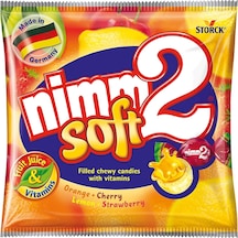 Storck Nimm2 Soft Karışık Meyve Aromalı Şeker 116 G