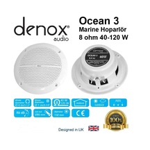 Denox Ocean 3 Neme Ve Suya Dayanıklı Asma Tavan Hoparlör 40w 10cm
