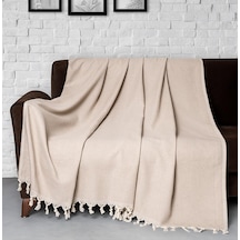 Trendy Koltuk Örtüsü Bej 2'li Set 170x230cm Çok Renkli