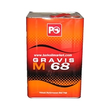 Petrol Ofisi Gravis M 68 Yüksek Performanslı Dişli Yağı Teneke 16 KG