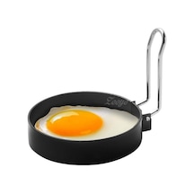 Ganzhoushop Yuvarlak Yumurta Yapışmaz Sprey Sones Omlet Modeli Kalıbı Halkası Demir Döküm Pratik Mutfak Aleti Oi Diğer