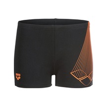 Arena B Bright Swim Short Black Erkek Çocuk Şortu Çok Renkli