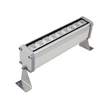 Sıva Üstü Wallwasher Lüks Asil Dekoratif Işık Show Gösteri Aydınlatma Dış Duvar Açık Alan Enerji Tasarruflu Tek Renk Soğuk Beyaz Led A-1003 30cm 9w Beyaz
