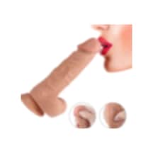 Hızlı Express Uzaktan Kumandalı Titreşimli Realistik Penis 21 CM