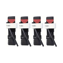 Gateesat 4 Adet Taktiksel Turnike: Acil Kanama Ve Arter Kontrolü İçin Tek Elle Uygulama