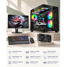 Symoon SYMOONPC0126 R5-5600 8 GB 16 GB 1 TB SSD RTX5060 27" Dos Masüstü Oyuncu Bilgisayarı
