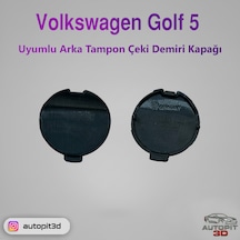 Volkswagen Golf 5 Uyumlu Arka Tampon Çeki Demiri Kapağı