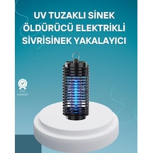 Mey İthalat Çevre Dostu Elektrikli Sivrisinek Öldürücü Lamba 50m² Etki Alanı