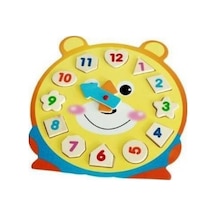 Ahşap Köpekçik Butak Saat Puzzle