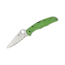 Spyderco Pasific Salt 2 Green Lightweight Lc200n Spyderedge Kamp Çakı Yeşil