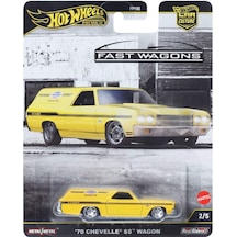 Hw Car Culture Arabalar 70 Chevelle Ss Wagon Jbk67 Çok Renkli