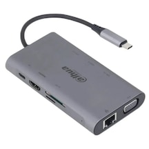 Dahua Dh-tc39 9 İn 1 Usb 3.1 Type-c To Usb 3.0 + Hdmı + Rj45 + Vga + Sd/tf +pd Docking Station