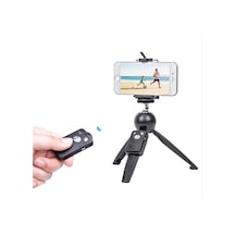 Pdx Kamera ve Telefon İçin Bluetooth Kumandalı Masaüstü Tripod