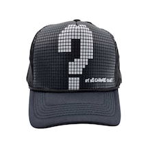 Tezzgelsin Unisex Trucker Fileli Kep Şapka Siyah14