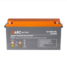 Arc Battery 12v 150ah Jel, Bakımsız, Solar Sistem, Karavan, Ups Enerji Depolama Akü 2026 Üretim