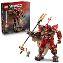 LEGO® NINJAGO® Ateş Şövalyesi Robotu 71846 - 14 Yaş ve Üzeri Çocuklar için Kai ve Balıkçı Minifigürleri İçeren Oyuncak Yapım Seti (996P)