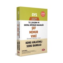 2022 GYS Çalışma ve Sosyal Güvenlik Bakanlığı Şef, Memur Ve Vh...